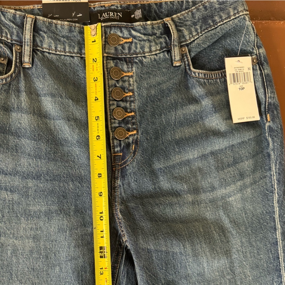 Lauren Ralph Lauren High Rise Flare Jeans - women’s 10P NWT - Picture 9 of 10